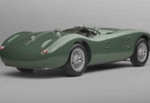Jaguar c-type continuation зберіг багато деталей з 1950-х