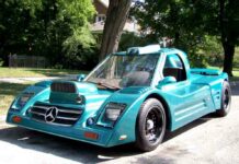 Саморобний химерний mercedes-benz amg c8 gtr продають за ≈ 5,5 млн