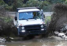 Mercedes-benz представила новий спеціальний позашляховик для військових (фото)