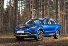 У росії почалися продажі geely atlas pro