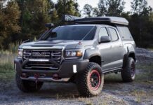 Пікап gmc canyon підготували для позашляхових подорожей