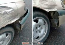 Маз зачепив легковик і світлофор біля 28-ї школи на брикеля. Пошук очевидців