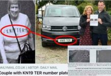 Дурний іі прийняв напис на футболці за номер машини