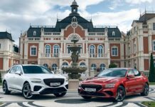 Солодка парочка: тест-драйв кросовера genesis gv70 і седана g70