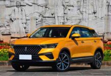 Хайтек-паркетник faw besturn t77