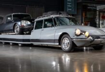 Фото: чотиривісний citroen ds в парі з рідкісним кабріолетом