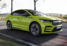 Skoda enyaq coupe став першим електрокаром з rs-версією