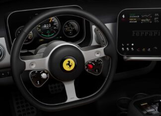 Первый электромобиль Ferrari, «Luce», отличается дизайном в стиле Apple