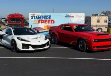 Corvette ZR1X Обходить Dodge Demon 170 в Напруженій Дрег-Гонковій Битві