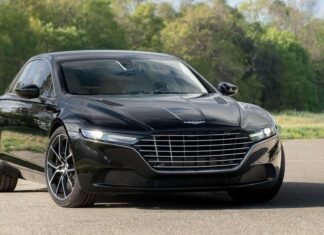 Zeldzame Aston Martin Lagonda Taraf uit 2017 gaat naar de veiling
