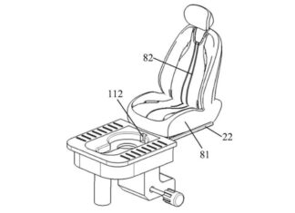 Seres patenta un innovador diseño de inodoro para automóviles