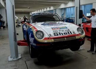 Dakar Porsche 959: Um lendário carro de rally recomissionado