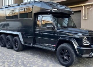 Восьмиколесный G-Класс за $285 000: Высокотехнологичная иллюзия