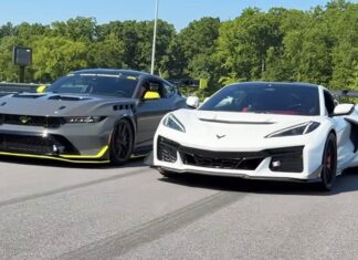 El Mustang GTD versus el Corvette ZR1 de 1,180 HP