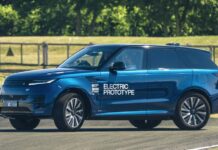 Range Rover Sport EV: 542 k, dojezd až 610 km a prodej začne v roce 2027